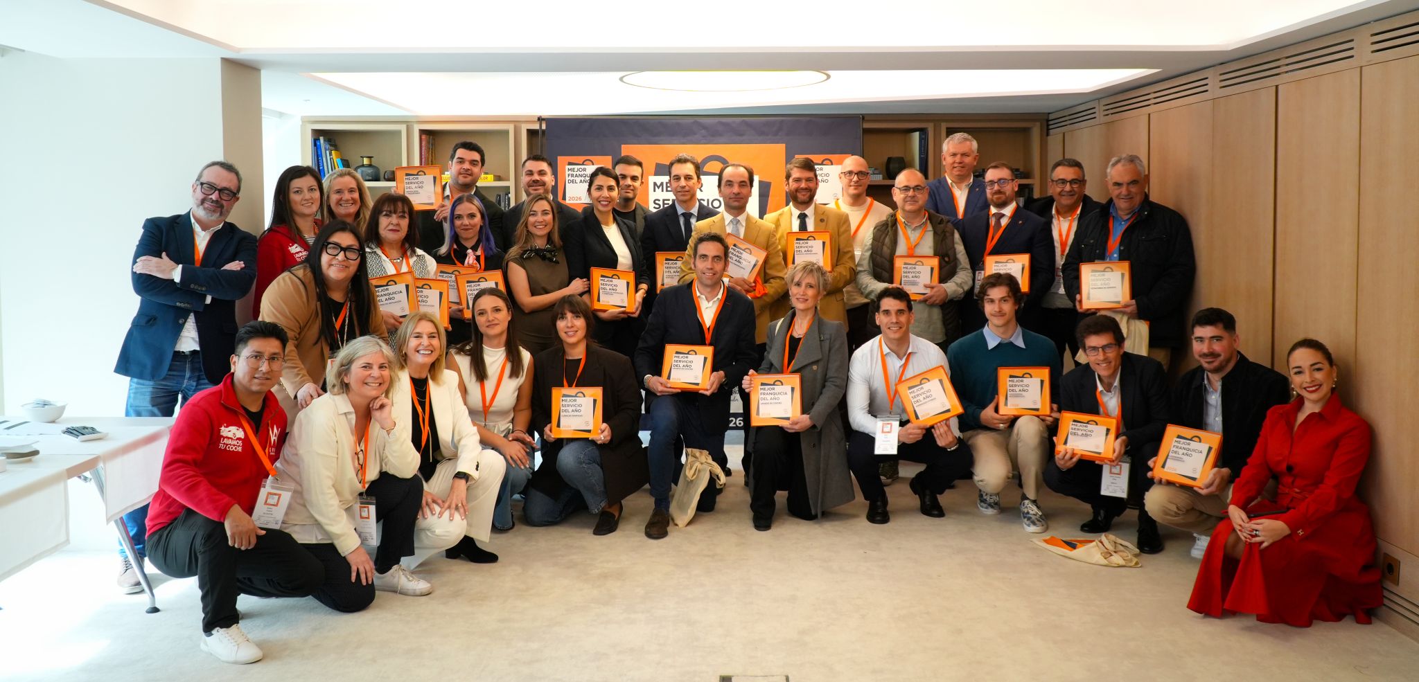 Foto premiados Mejor Servicio del Año